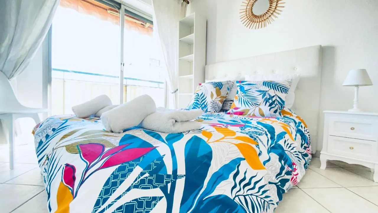 Apartment Delmas - T3 Vue Mer - Parc, Base Loisirs, Bus Sophia Antipo Antibes